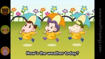 How's The Weather Today _ nursery rhymes & children songs with lyrics