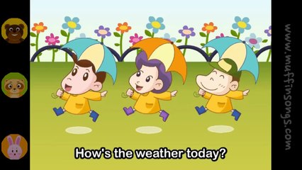 How's The Weather Today _ nursery rhymes & children songs with lyrics