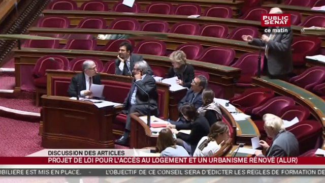 Projet de loi - Accès au logement et urbanisme rénové - En séance