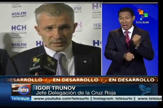 Prepara Rusia envío de segundo convoy con ayuda humanitaria a Ucrania