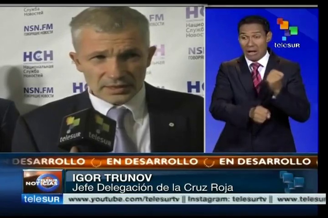 Prepara Rusia envío de segundo convoy con ayuda humanitaria a Ucrania