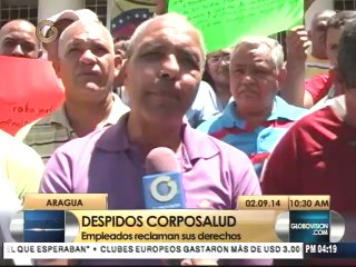 Despiden a mas de 100 trabajadores de CorpoSalud Aragua