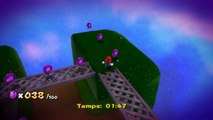 Super Mario Galaxy - Jardins venteux - Étoile 5 : Les pièces violettes des jardins venteux