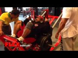 Roelly Winklaar Trains Legs 3 12 Weeks Before the 2014 Olympia