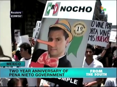 Mexican president presents state of the nation report