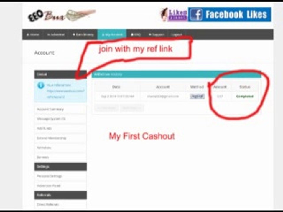 Eeobux.com Payment Proof This is Real Site