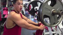 22 Year Old Bodybuilders Heavy Back Workout