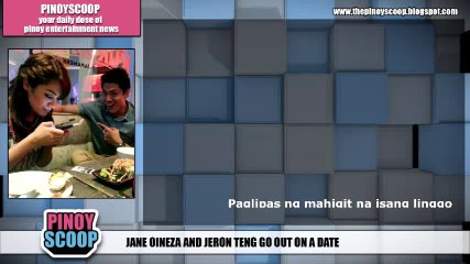 Jane Oineza And Jeron Teng Go Out On A Date