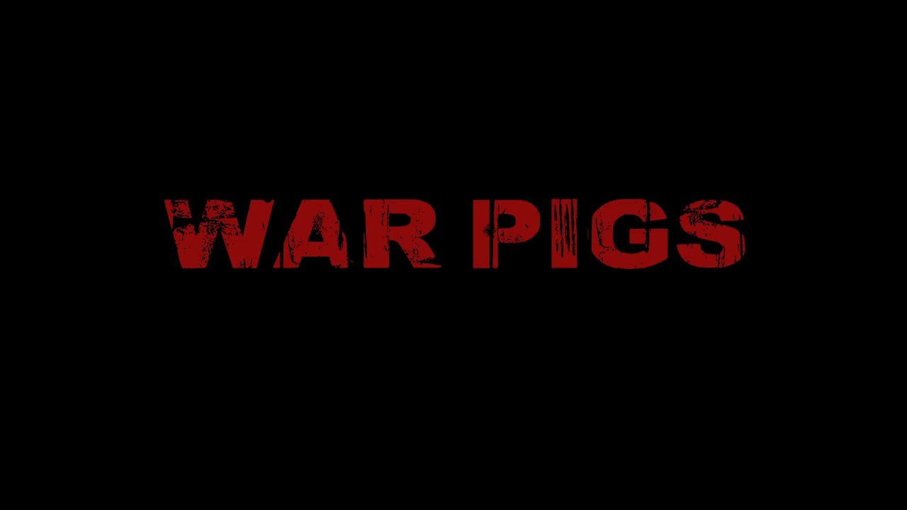 War Pigs - Red Water (Black Sabbath Vocal Cover)