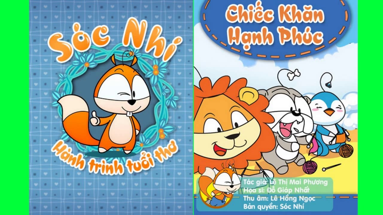 Chuyện kể cho bé: Chiếc Khăn Hạnh Phúc