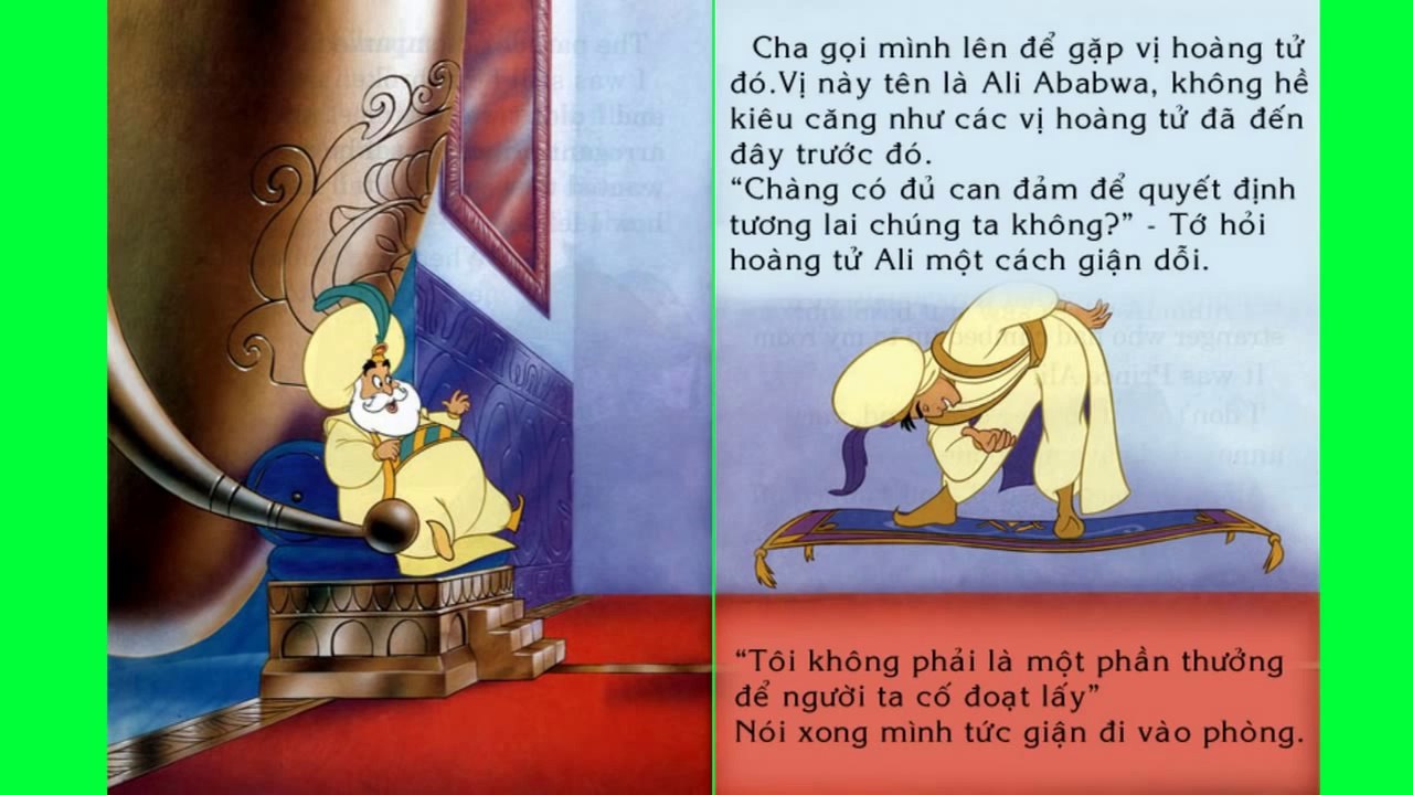 Chuyện kể cho bé: Công Chúa JASMINE
