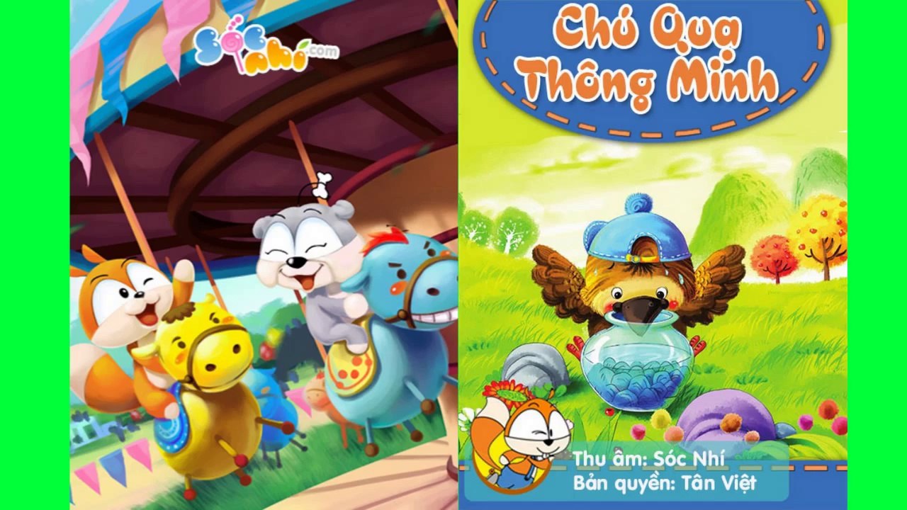 Chuyện kể cho bé:  Chú Quạ Thông Minh