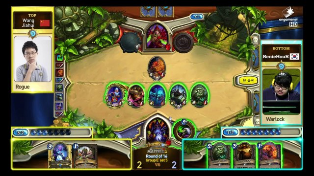 [VOD] OGN HEARTHSTONE KR-CN MASTERS 2014 Season2 Week 1-2