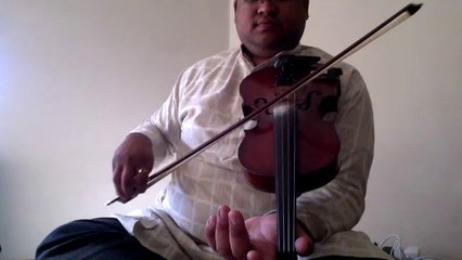 Carnatic Violin - basic notes 1