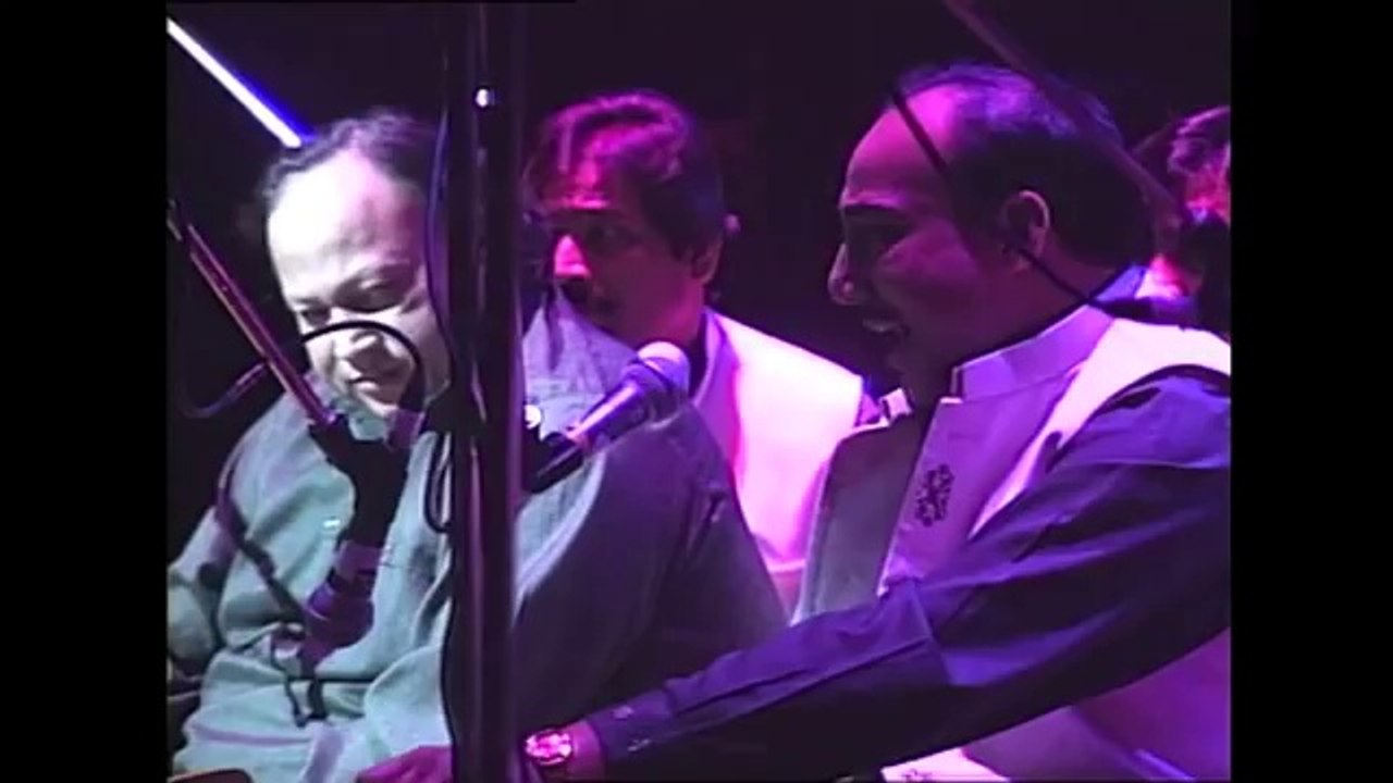 Concert to Welcome Nelson Mandela to Birmingham 1993 Nusrat Fateh Ali Khan - Allah Hoo