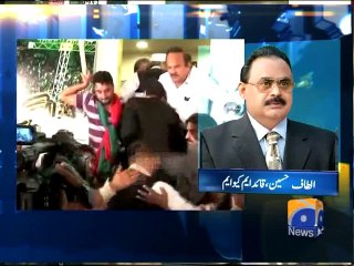 Altaf Hussain reaction on Azadi and Revolution March-03 Sept 2014