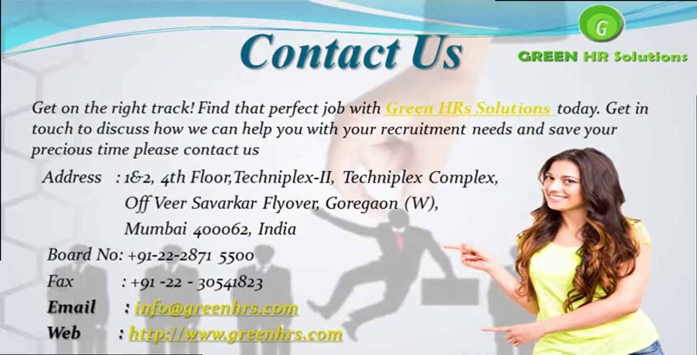 Green HRs Placement Consultants in India for Overseas Recruitment and Placement