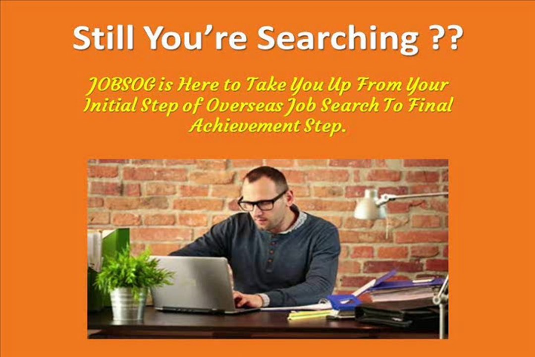 How to Get Overseas Jobs - Jobsog Will Help You