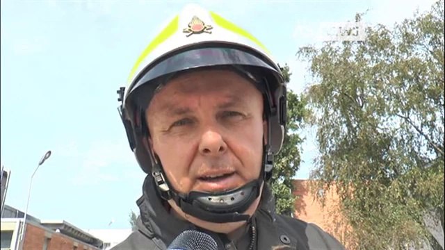 DITTA DI VERNICI IN FIAMME, PAURA DI ESPLOSIONI