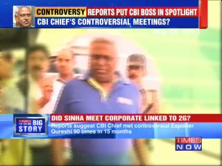 CBI Chief's controversial meetings?