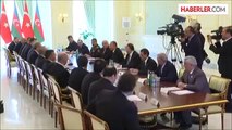 Erdoğan-Aliyev heyetler arası toplantı