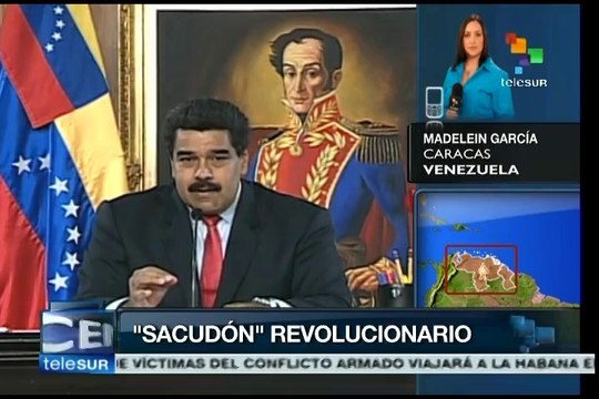 Maduro propone cinco revoluciones y anuncia cambios en su gabinete