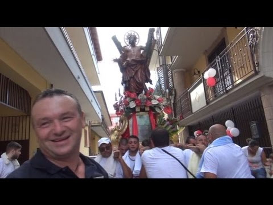 Gricignano (CE) - Festa S.Andrea 2014, la processione (31.08.14)