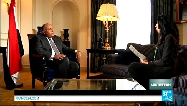 L'ENTRETIEN - Sameh Choukri, ministre égyptien des Affaires étrangères