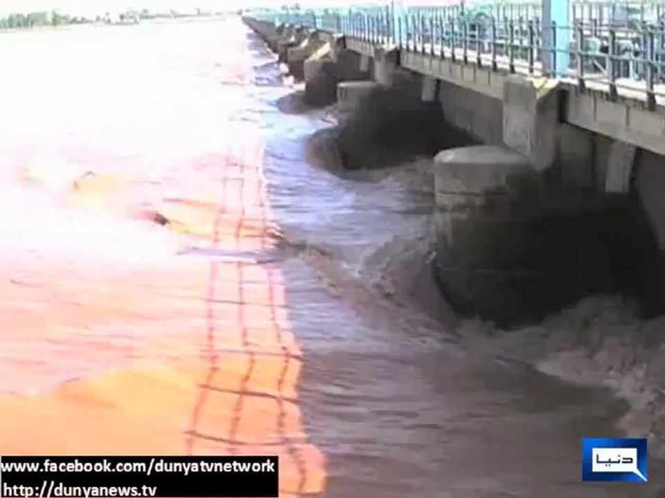 Dunya News - High flood warning for rivers Ravi, Satluj, Chenab, Jehlum issued