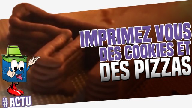 L'imprimante F3D : pour les amateurs de cookies et de pizzas!