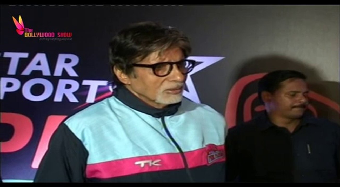 Amitabh Bachchan Comes In Support For Abhishek Bachchan | Pro Kabaddi League