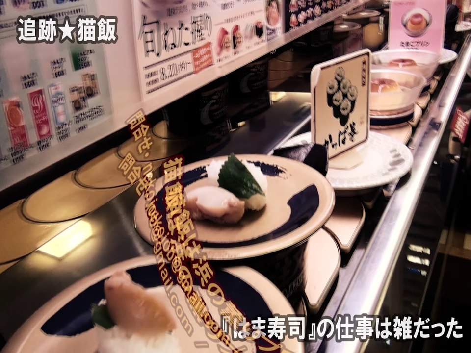 大雑把過ぎる回転寿司の仕事