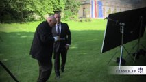 Making of Raymond Depardon réalise la photo officielle du Président
