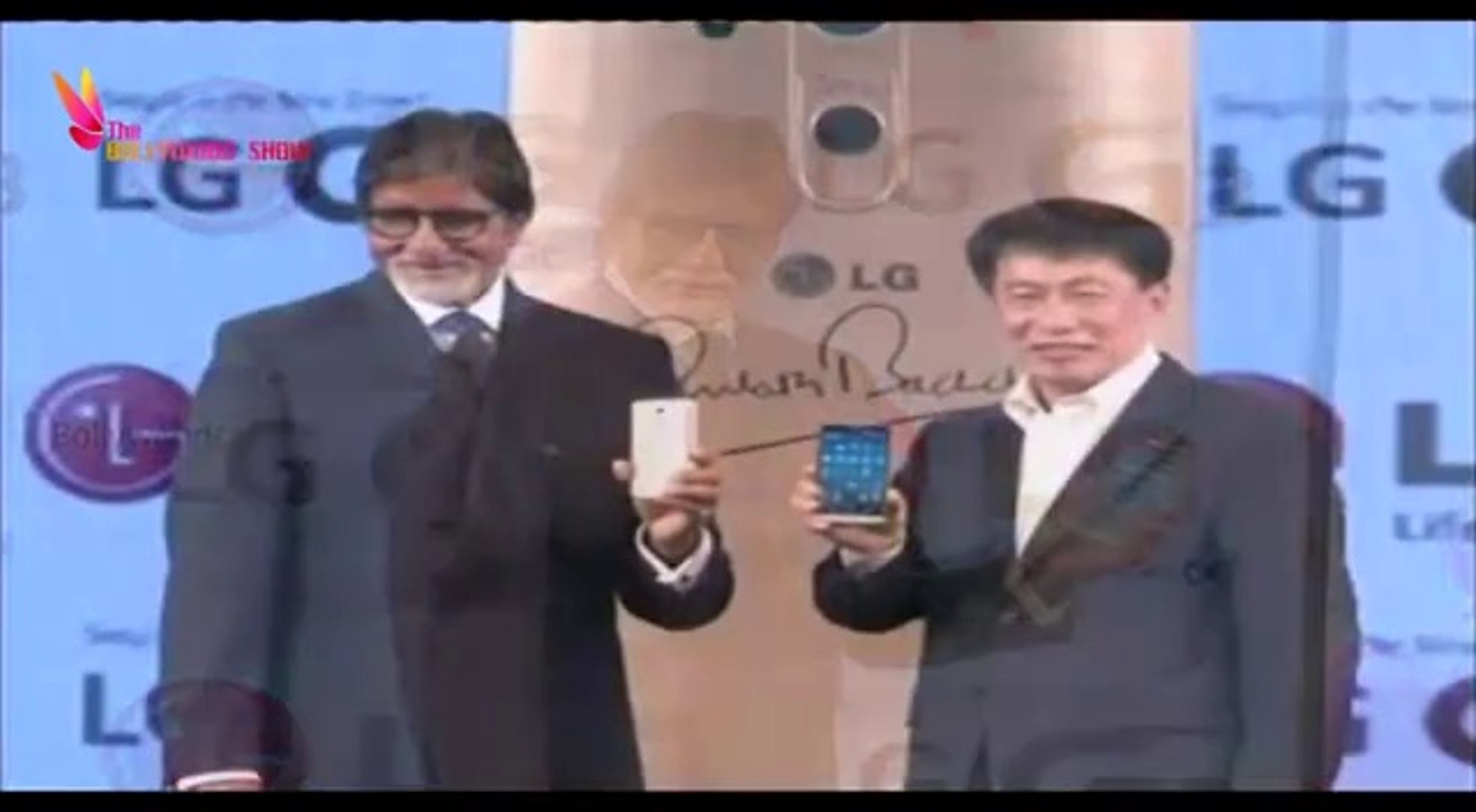 Amitabh Bachchan Launches LG's New Smartphone G3