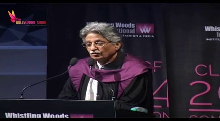 Screenwriter Javed Siddiqui Receives Maestro Award | WWI Convocation Ceremony