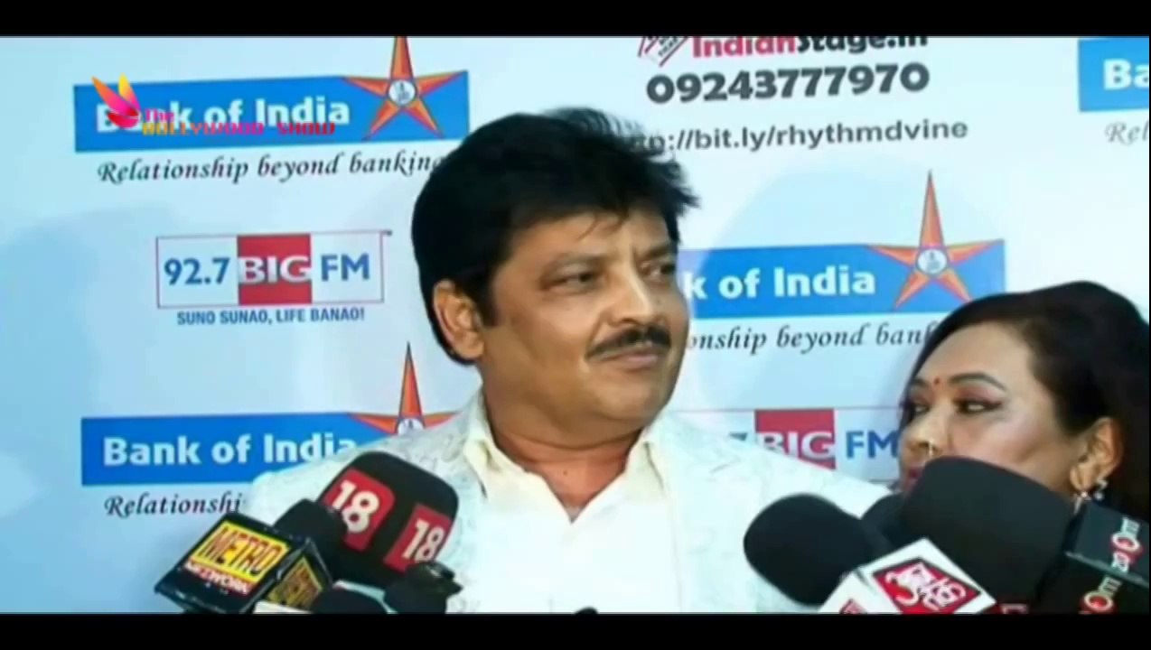 Udit Narayan with Wife Deepa @ RD Burman's 75th Birthday Bash