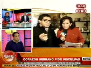 Télécharger la video: Corazón Serrano pide disculpas a Karla Rodríguez