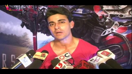 Television Actor Gautam Rode @ Transformers Age of Extinction Special Screening