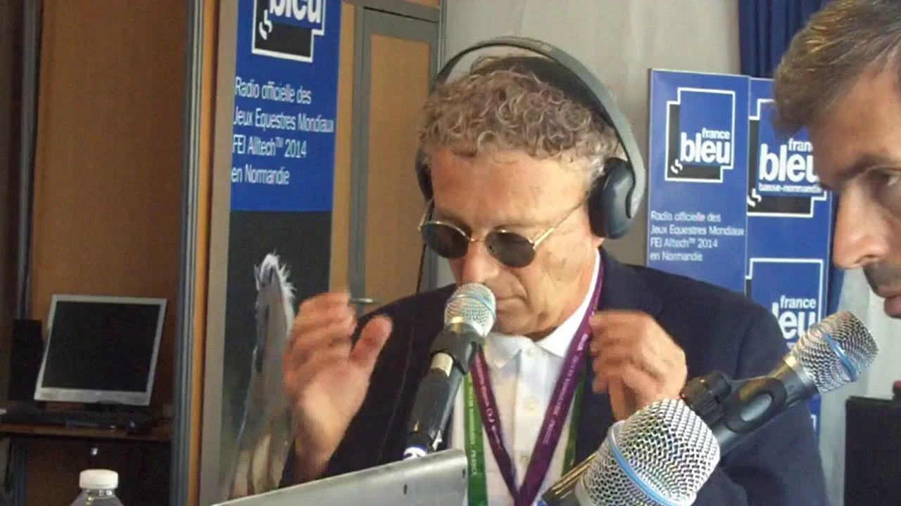 Nelson Monfort : sa passion pour le cheval justifie sa présence aux Jeux Equestres Mondiaux