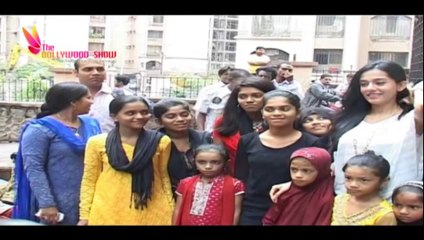 Amrita Rao Visited 'Pratham' NGO !