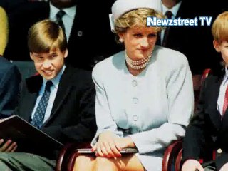 Princess Diana’s wedding gown goes to sons