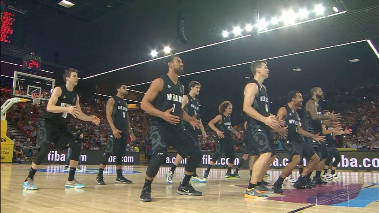 WM 2014: Haka-Tanz der Tall Blacks