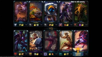 Arcana Cup #1 - Finale Arbre Pro - Kiseki no Sedai vs azerty - Game 1