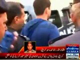 Karachi Police Torcher a citezan at Bilawal House