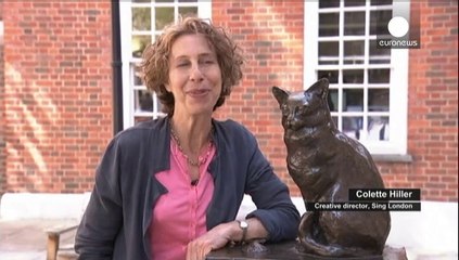 London calling: Talking statues cause a stir in England