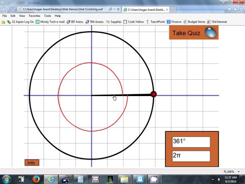 2.1(1) Angles & Their Measures 9-3-14