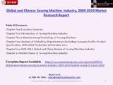 Global and China Sewing Machine Industry Trends & Analysis 2019