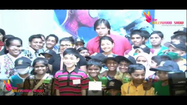 Vivek Attends 'Amazing Spider Man 2' Screening For Cancer Patients