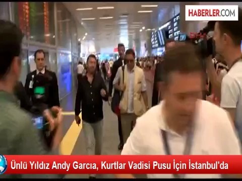 Ünlü Yıldız Andy Garcıa, Kurtlar Vadisi Pusu İçin İstanbul'da