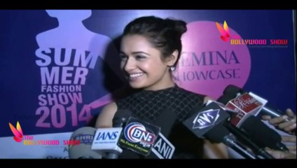 Femina Showcase - Summer Fashion Show 2014 - Yuvika Chaudhary  Interview